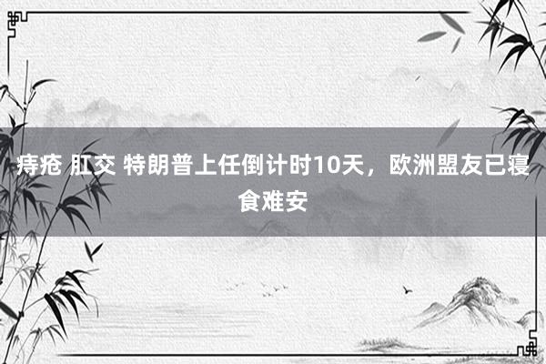 痔疮 肛交 特朗普上任倒计时10天，欧洲盟友已寝食难安